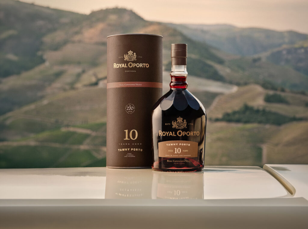 Royal Oporto 10 Year Old Tawny bottle and packaging